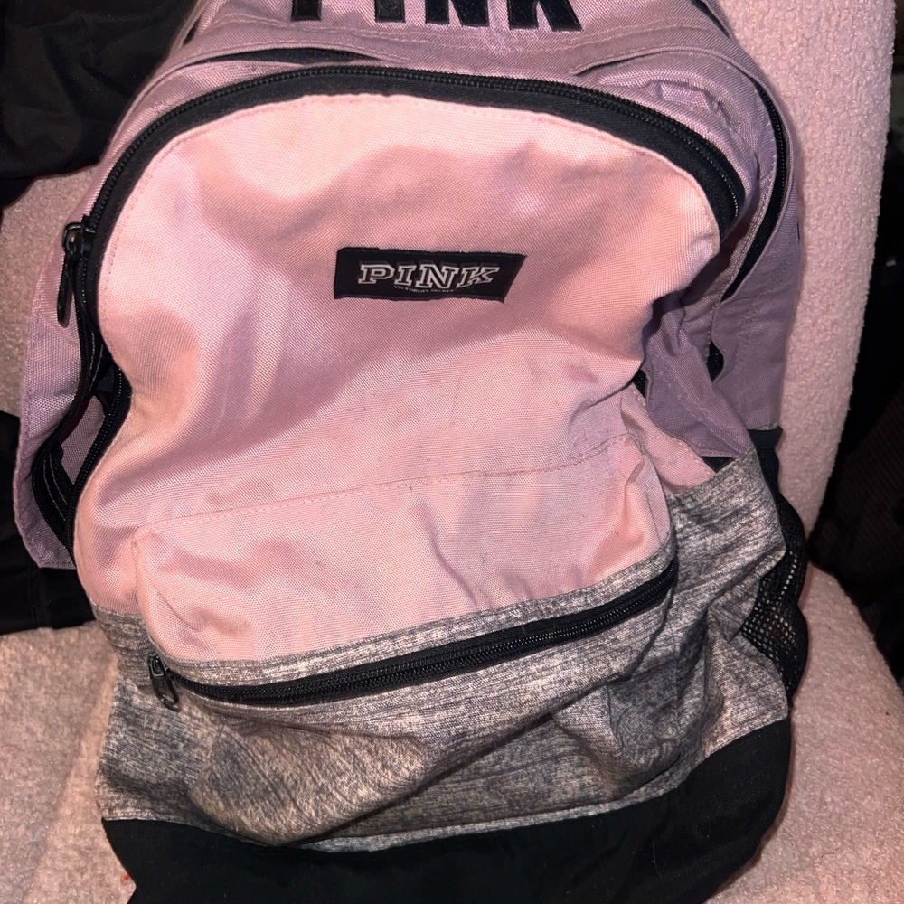 pink book bag